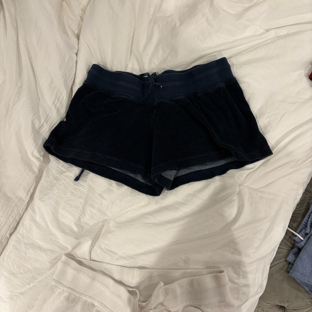 2 pairs Hardtail Navy and White Athletic Terry Shorts